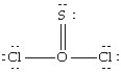 Which of the following structures is the correct structure for SOCl<sub>2</sub>? A)    B)    C)    D)    E)   