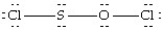 Which of the following structures is the correct structure for SOCl<sub>2</sub>? A)    B)    C)    D)    E)   