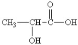 What are the two major functional groups in lactic acid?   A) alkane and alcohol B) carboxylic acid and alcohol C) aldehyde and alcohol D) ketone and diol E) carboxylic acid and ether