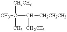Select the line structure for the following condensed formula:   A)    B)    C)    D)    E)   