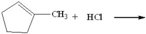 What will be the major product of the following reaction?   A)    B)    C)    D)   