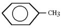 The structure shown is   A) meta-xylene. B) para-xylene. C) phenol. D) toluene. E) aniline.