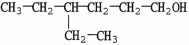 What is the IUPAC name of the compound shown?   A) 4-ethyl-1-hexanol B) 3-ethyl-6-hexanol C) 3-ethyl-1-hexanol D) 4,4-diethyl-1-butanol E) isooctanol