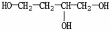 What is the IUPAC name of the compound shown?   A) butanetriol B) 1,3,4-butanetriol C) 1,2,4-butanetriol D) 2-hydroxy-1,4-butanediol E) butylene glycol