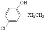 Name the following:   A) 4-chloro-6-ethylphenol B) 3-ethyl-4-hydroxychlorobenzene C) 4-chloro-2-ethylphenol D) meta-chloroethylphenol E) 3-chloro-6-hydroxy ethylbenzene