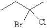 Which of the following compounds contains a chiral center? A)    B)    C)    D)    E)   