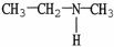 What is the IUPAC name of the compound shown?   A) isopropylamine B) propylamine C) 2-propylamine D) 1-methylethylamine E) N-methylethylamine