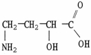 What is the IUPAC name of the molecule shown?   A) γ-amino-α-hydroxybutyric acid B) 4-amino-2-hydroxybutanoic acid C) α-amino-γ-hydroxybutyric acid D) 1-amino-3-hydroxybutanoic acid E) none of these
