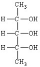 Which of the following is a ketopentose? A)    B)    C)    D)    E)   