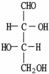 Which molecule shown is d-glyceraldehyde? A)    B)    C)    D)    E)   