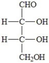 A possible diasteromer of this carbohydrate is   A)    B)    C)    D)    E) Both A and D are diasteromers of the carbohydrate shown.