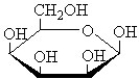 Which of the following is the β-anomer of d-galactose?   A)    B)    C)    D)    E) none of these