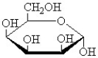 Which of the following is the β-anomer of d-galactose?   A)    B)    C)    D)    E) none of these