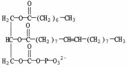 The molecule shown can be classified as a(an)    A) steroid. B) eicosanoid. C) wax. D) glycerophospholipid. E) sphingolipid.