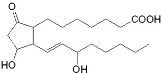The molecule shown can be classified as a(an)    A) steroid. B) eicosanoid. C) wax. D) glycerophospholipid. E) sphingolipid.