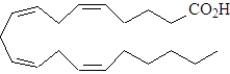 Which of the following types/classes of compounds are derived from the following structure?   A) Thromboxanes B) Leukotrienes C) Prostaglandins D) Eicosanoids E) All are derived from this structure.
