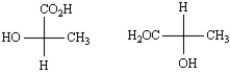 Exhibit 25-2 Label each pair of stereoisomers below as: -_____ A) enantiomers B) diastereomers C) identical Place the letter of the correct answer in the blank to the left of the pair of stereoisomers.