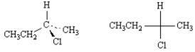 Exhibit 25-2 Label each pair of stereoisomers below as: -_____   A) enantiomers B) diastereomers C) identical Place the letter of the correct answer in the blank to the left of the pair of stereoisomers.