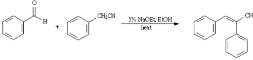 Exhibit 23-11 Give the major organic product(s) for each of the following reactions or reaction sequences. 36.   ANSWER:   -This question was omitted on the printed copy.This placeholder question is here to maintain the numbering system integrity between the printed copy and ExamView.Therefore,it has been marked  do not use on test  in ExamView's question information dialog.As a result,this placeholder question is automatically prevented from being chosen as a test question.