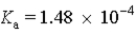 A solution of glycolic acid is prepared such that the glycolic acid is 69% dissociated.Calculate the pH of this solution.(   )  A) 3.83 B) 6.06 C) 4.18 D) 3.48