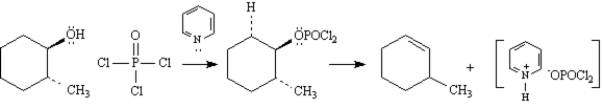 Exhibit 17-4 To answer the following question(s),consider the reaction below:   -Refer to Exhibit 17-4.On the structures provided below,draw arrows which account for the complete stepwise mechanism for this reaction.  