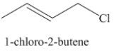 ​Identify the different types of protons in 1-chloro-2-butene.What would be the chemical shift observed for each type of proton?  