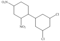 ​Find all the types of nonequivalent protons in the given compound.  