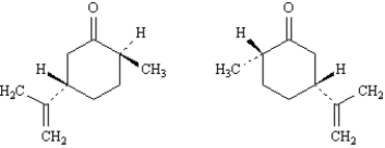 Exhibit 5-5 Label each pair of stereoisomers below as: -_____   A) enantiomers B) diastereomers C) identical Place the letter of the correct answer in the blank to the left of the pair of stereoisomers.