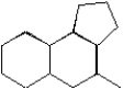 Circle all bridgehead carbons in the following structure.  