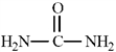 Exhibit 1-2 Consider the structure of urea,shown below,to answer the following question(s) .   -Refer to Exhibit 1-2.The carbon atom in urea is: A) sp<sup>3</sup> hybridized B) sp<sup>2</sup> hybridized C) sp hybridized D) not hybridized