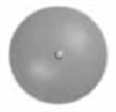 Which of the following represents a hybrid orbital? A)    B)    C)    D)   