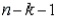 Let   be the least squares estimate of the population coefficient   . If the regression assumptions hold true, the test statistic given by   ] has an F distribution with   and   degrees of freedom, where n is the number of observations and   is the number of predictor variables.