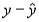 In regression analysis, a careful study of the differences   between observed and estimated y values, given x (in order to decide whether crucial assumptions are fulfilled that allow valid inferences about the true regression line to be made from an estimated regression line) is called residual analysis.