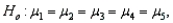 In a one-way ANOVA, if   and a sample of size 25 is selected at random from each of the 5 populations, then which of the following is the correct critical value at   A)  z = 1.645 B)  t = 2.1318 C)  F = 2.45 D)  = 9.488