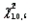 The chi-square critical value   denotes the number on the measurement axis such that 10% of the area under the chi-square curve with 6 degrees of freedom lies to the right of   .