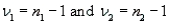 The test statistic employed to test   is   , which is F distributed with   degrees of freedom, provided that the two populations are F distributed.