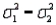 When comparing two population variances, we use the ratio   rather than the difference   .