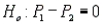If we reject the null hypothesis   , we conclude that there is not enough statistical evidence to infer that the population proportions are equal.