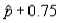 Suppose that a 95% confidence interval for the population proportion p is given by   . This notation means that we are 95% confident that p falls between   and   .