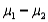 One-sided confidence bounds can be constructed for the population mean   and population proportion p, but not for   (the difference between population means) or   (the difference between population proportions).
