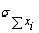 If random samples of size n = 50 are drawn from a non-normal population with finite mean   = 100 and standard deviation   = 20, then the sampling distribution of the sum of sample measurements   is approximately normally distributed with mean   = 5000 and standard deviation   = 1000.