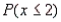 Let x be a binomial random variable with n = 20 and p = 0.05. a. Calculate   using the cumulative binomial probabilities table in Appendix I of your text.  b. Use the Poisson approximation to calculate    c. Compare the results of (a) and (b). Is the approximation accurate?