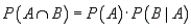 The additive rule of probability is used to compute the probability of an intersection of two or more events. In other words, given two events A and B,   and also  