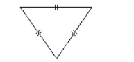 Classify the triangle as acute, right, or obtuse and as equilateral, isosceles, or scalene. -  A) Acute, equilateral B) Obtuse, equilateral C) Acute, scalene D) Obtuse, isosceles