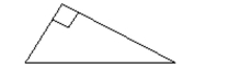 Classify the triangle as acute, right, or obtuse and as equilateral, isosceles, or scalene. -  A) Acute, equilateral B) Right, isosceles C) Right, scalene D) Obtuse, equilateral