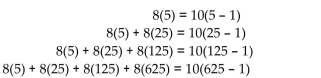 Use inductive reasoning to predict the next equation.
