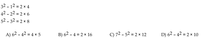 Determine what the next equation would be, and verify that it is indeed a true statement.