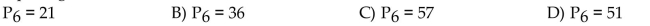 <strong>Use the appropriate formula to find the indicated figurate number. the 6th pentagonal number</strong> A)