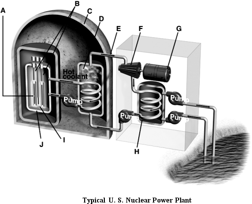   -From the diagram above, correctly identify each of the items labeled from A─J.   A__________________ B__________________ C__________________ D__________________ E__________________ F__________________ G__________________ H__________________ I__________________ J__________________