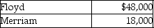Floyd and Merriam start a partnership business on June 12,2019.Their capital account balances as of December 31,2020 stood as follows:   They agreed to admit Ramelow into the business for a one-third interest in the new partnership.Ramelow contributes $16,000 cash in exchange for the partnership interest.Assume that Floyd and Merriam shared profits and losses equally before the admission of Ramelow.Which of the following is the correct journal entry to record the above admission? A)    B)    C)    D)   